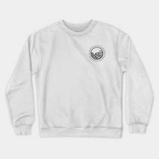 Ocean sun | Minimalist tattoo design Crewneck Sweatshirt